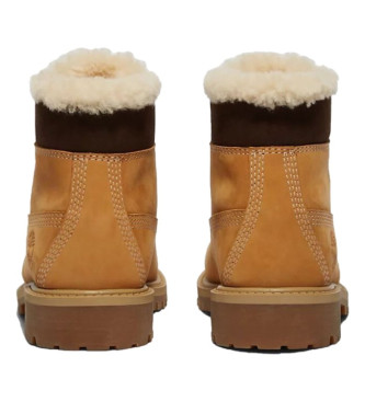 Timberland Premium 6 stivali impermeabili in pelle marrone