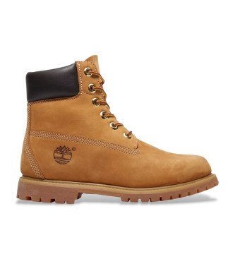 Timberland 6-Zoll-Premium-Stiefel aus wasserdichtem Leder Braun