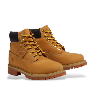 Timberland Premium 6 tommer snrestvler i lder, brune