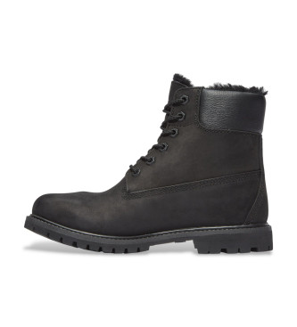Timberland Leather boots Premium 6 Inch Warm black