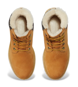Timberland Bottes en cuir Premium 6 Inch Warm brown