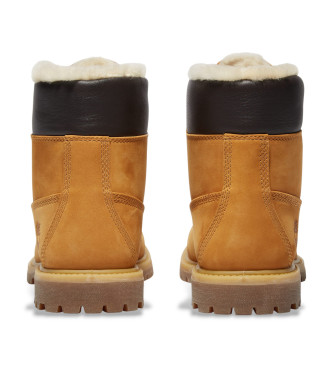 Timberland Bottes en cuir Premium 6 Inch Warm brown