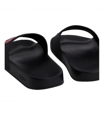 Tommy Jeans Chanclas Pool negro