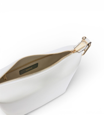 Furla Borsa a mano Tonie in pelle bianco sporco