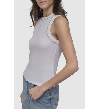 DKNY Top Stone white