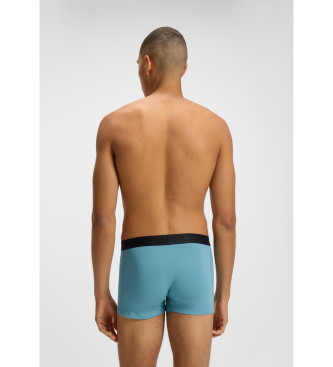 BOSS Confezione da 3 boxer blu, grigio, nero