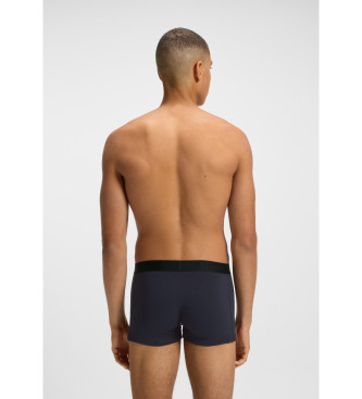 BOSS Confezione da 3 boxer: uno blu navy, grigio, verde
