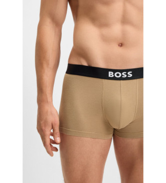 BOSS S�t 3 Boxershorts En brun, sort, hvid