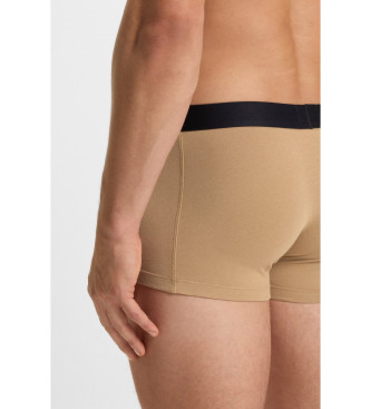 BOSS S�t 3 Boxershorts En brun, sort, hvid