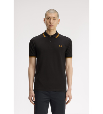 Fred Perry Black M3600 polo shirt