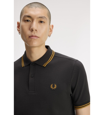 Fred Perry Black M3600 polo shirt