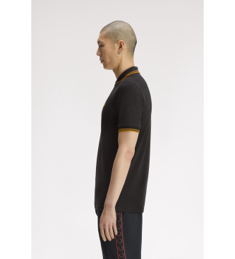 Fred Perry Black M3600 polo shirt