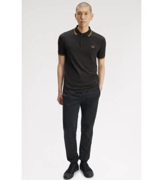 Fred Perry Black M3600 polo shirt