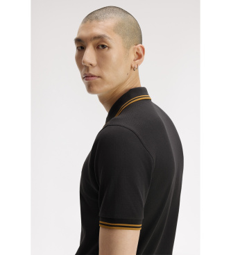 Fred Perry Black M3600 polo shirt