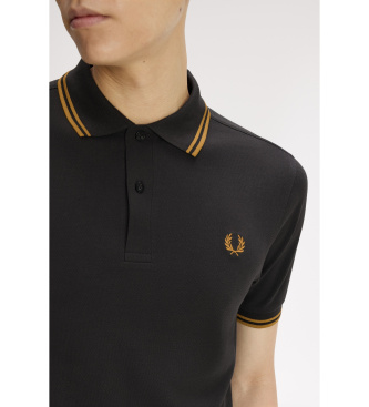 Fred Perry Black M3600 polo shirt