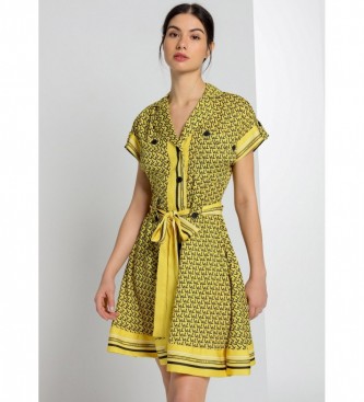 Victorio & Lucchino, V&L Short yellow dress