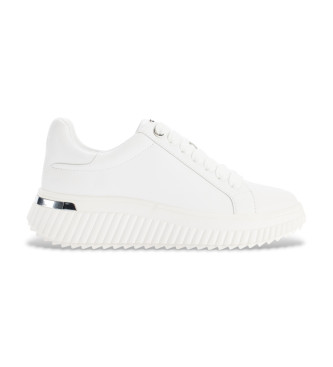 DKNY Lobeco Leather Sneakers white