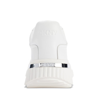 DKNY Tnis de couro Lobeco branco