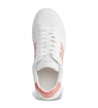 DKNY Zapatillas de Piel Abeni blanco