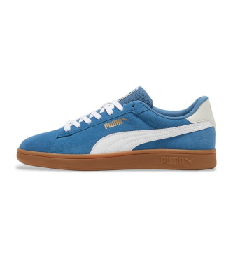 Puma Baskets en cuir Puma Smash 3.0 bleu