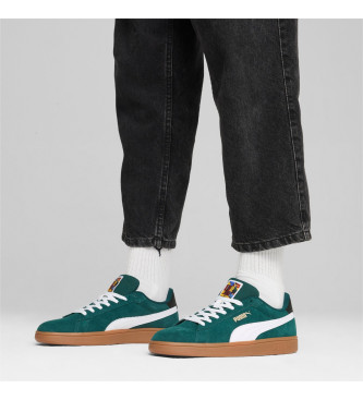 Puma Leather trainers Puma Smash 3.0 green Esdemarca Store fashion footwear and accessories best brands shoes and designer shoes