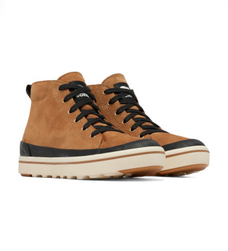 Sorel Sorel Metro II Chukka Sapatilhas de couro castanho