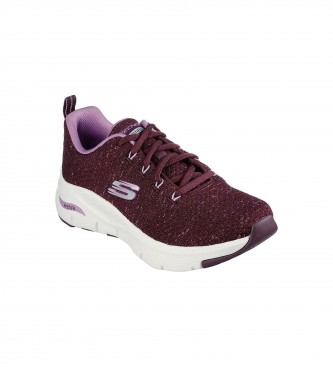 Skechers Skechers Arch Fit - Glee For All burgundy sneakers