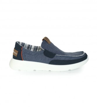 Xti Mocassins marbrs marine