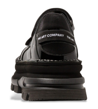 Art Scarpe in pelle nera Art Core 2
