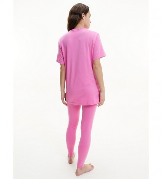 Calvin Klein Lounge Modern Structure T-shirt pink