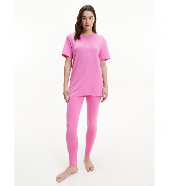 Calvin Klein Camiseta Lounge Modern Structure rosa