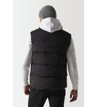 11 Degrees Gilet con pannello imbottito nero