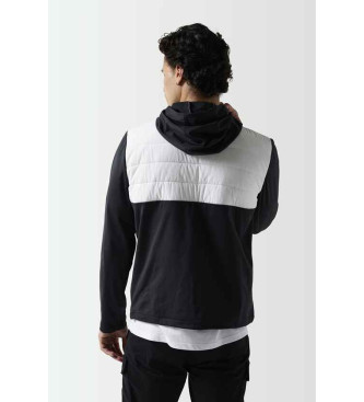 11 Degrees Overhead Hybrid Jacket white, black