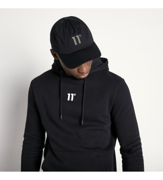 11 Degrees Casquette de baseball Logo noir