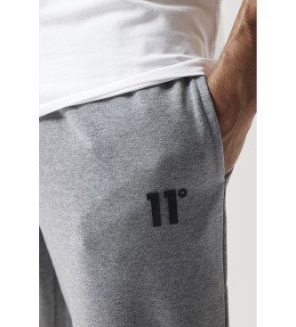 11 Degrees Pantaloni jogger dalla vestibilit regolare Core grigi