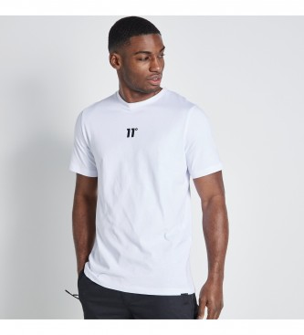 11 Degrees T-shirt grfica branca