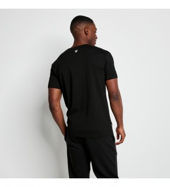 11 Degrees Muscle Fit T-shirt zwart