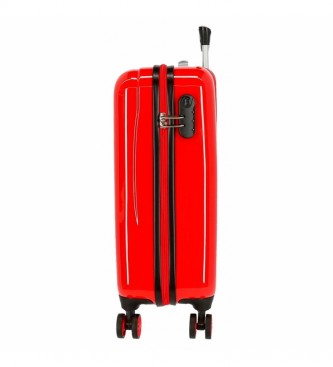 Joumma Bags Valise de cabine Mickey's Party rouge -38x55x20cm