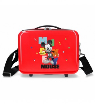 Joumma Bags Mickey's Party ABS Toalettpse rd -29x21x15cm