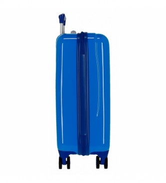 Joumma Bags Cabin size Cars Champ rigid suitcase -38x55x20cm- blue
