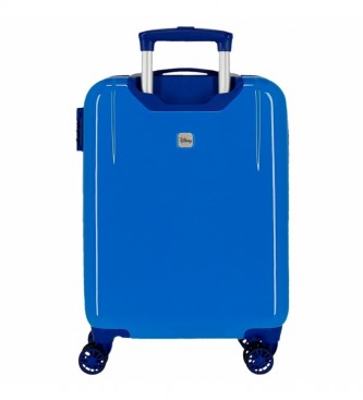 Joumma Bags Valise de cabine Mickey Crew Love bleu rigide -38x55x20cm