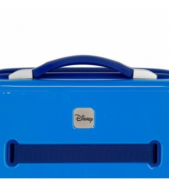 Joumma Bags Torba toaletowa ABS Mickey Crew Love Adaptable niebieska -29x21x15cm