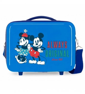 Joumma Bags Mickey Always Original ABS toaletna torba Prilagodljiva modra -29x21x15cm