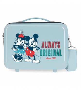 Joumma Bags Mickey Always Originalna prilagodljiva straniščna torba ABS svetlo modra -29x21x15cm