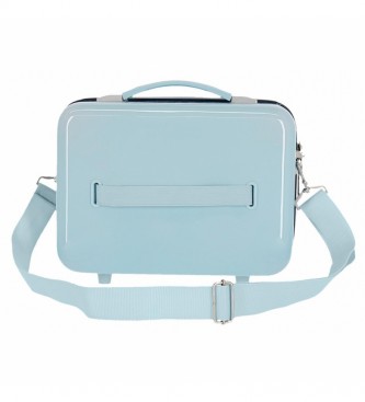 Joumma Bags Mickey Sempre Original Bolsa Sanita ABS Adaptvel azul claro -29x21x15cm