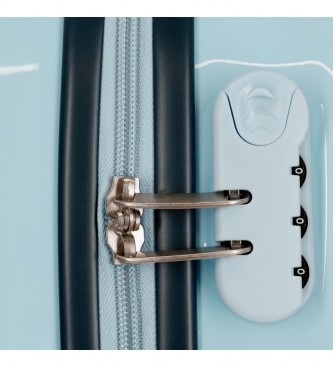 Joumma Bags Children's suitcase 2 multidirectional wheels Mickey Crew Love light blue -38x50x20cm