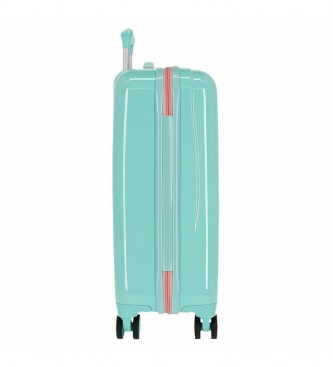 Movom Movom Cabin Koffer Bloempot Turquoise Rigid -38x55x20cm