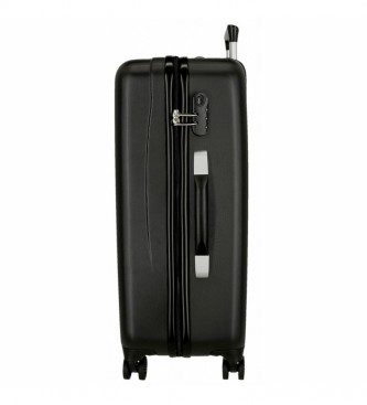 Joumma Bags Medium Koffer Wir sind ein Minion Starre schwarz -48x68x20cm