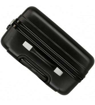 Joumma Bags Wir sind ein Minion Hartschalenkoffer Set schwarz -38x55x20cm und 48x68x26cm