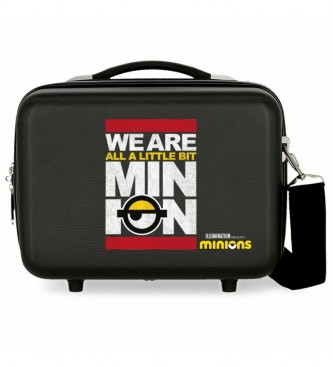 Joumma Bags Neceser ABS We are a Minion Adaptable Negro -29x21x15cm-